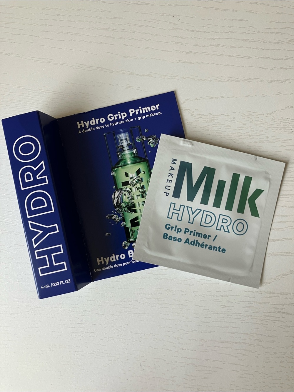 Milk Makeup Hydro Grip Primer-0.13 FLOZ + Milk Sample (New In Package)